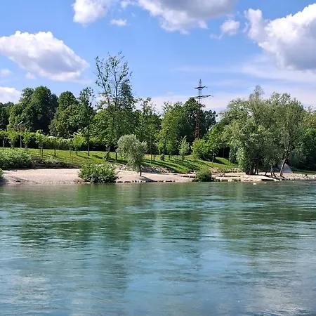 Garden For Two People With Additional River Site To Put Up Your Tent Price Includes Two Bicycles For Amazing Views And Two Water Floats For Mega River Run Check My Video On Youtube By Writing To Find And Use Your In キャンプ場 リュブリャナ